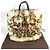 Borsa Sac Plat Mouton 2WAY della Collezione Animale Louis Vuitton M50818 Nero Beige - vista 13