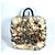 Borsa Sac Plat Mouton 2WAY della Collezione Animale Louis Vuitton M50818 Nero Beige - vista 14