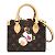 Borsa a Spalla in Tela Monogram Louis Vuitton Marrone Monogramma