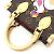 Borsa a Spalla in Tela Monogram Louis Vuitton Marrone Monogramma - vista 12