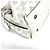 Borsa Louis Vuitton Monogram Mahina Muria Bianco - vista 8