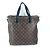 Louis Vuitton Monogram Macassar Kitan Aktentasche Braun Schwarz - Ansicht 2