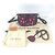 Louis Vuitton Monogram Empreinte Yayoi Kusama Multi Pochette Accessori Nero Rosa - vista 16