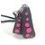 Louis Vuitton Monogram Empreinte Yayoi Kusama Multi Pochette Accessori Nero Rosa - vista 4