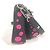 Louis Vuitton Monogram Empreinte Yayoi Kusama Multi Pochette Accessori Nero Rosa - vista 5