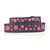 Louis Vuitton Monogram Empreinte Yayoi Kusama Multi Pochette Accessori Nero Rosa - vista 6