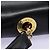 Céline CELINE Handtasche aus schwarzem Leder mit Gold Auth mr1085 Golden - Ansicht 18