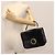 Céline CELINE Handtasche aus schwarzem Leder mit Gold Auth mr1085 Golden - Ansicht 31