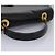 Céline CELINE Handtasche aus schwarzem Leder mit Gold Auth mr1085 Golden - Ansicht 7