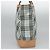 Borsa a mano Burberry Nova Check Blue Label in tela blu Auth EC489 - vista 5