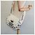 Borsa in tela e pelle Burberry Nova Check Blue Label bianca argento autentica EC349 Bianco - vista 22