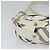Borsa in tela e pelle Burberry Nova Check Blue Label bianca argento autentica EC349 Bianco - vista 9