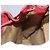 Bamboo Zaino Gucci in pelle scamosciata rossa e oro 003 2058 0016 Auth nb202 Rosso D'oro - vista 28