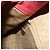 Bamboo Zaino Gucci in pelle scamosciata rossa e oro 003 2058 0016 Auth nb202 Rosso D'oro - vista 29