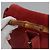Bamboo Zaino Gucci in pelle scamosciata rossa e oro 003 2058 0016 Auth nb202 Rosso D'oro - vista 7