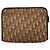 Borsa clutch in tela Trotter Christian Dior marrone Auth ti2891 - vista 13