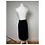 Gonna in velluto vintage Dior nera M Nero - vista 5