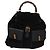 Bamboo Mochila GUCCI em couro camurça preto e dourado 003 58 0016 Auth nb007 - vista 13