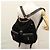 Bamboo Mochila GUCCI em couro camurça preto e dourado 003 58 0016 Auth nb007 - vista 34