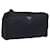 Pochette Prada in nylon blu navy Auth nb170