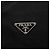PRADA Borsa a mano in nylon nero argento autentica IN024 - vista 17
