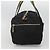 PRADA Borsa a mano in nylon nero argento autentica IN024 - vista 3
