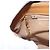 Gucci Borsa a Spalla Micro GG Supreme PVC Beige Oro 001 14 5364 Auth ep7769 D'oro - vista 24