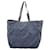 Borsa Tote PRADA in nylon blu Auth nb209 - vista 2