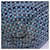 Borsa Tote PRADA in nylon blu Auth nb209 - vista 9