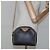 Borsa a spalla in tela a nido d'ape Christian Dior in pelle PVC nera Auth ti2906 - vista 20