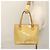 LOUIS VUITTON Monogram Vernis Houston Bolsa de Mão Bege M91004 LV Auth EC214 - vista 27