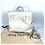 Borsa Tote Steamer PM in Taurillon Monogram Louis Vuitton Bianco - vista 17