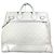 Borsa Tote Steamer PM in Taurillon Monogram Louis Vuitton Bianco - vista 2