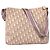 Borsa logo Trotter No. 2 di Christian Dior Rosa Bianco - vista 2
