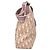 Borsa logo Trotter No. 2 di Christian Dior Rosa Bianco - vista 3