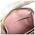 Portafoglio con zip in Vernis Monogram Rayure Louis Vuitton Rosa Beige - vista 13