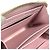 Portafoglio con zip in Vernis Monogram Rayure Louis Vuitton Rosa Beige - vista 8