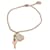 Bracelet en chaîne en diamant crochet Kelly K18PG d'Hermès Doré  - vue 1