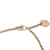 Bracelet en chaîne en diamant crochet Kelly K18PG d'Hermès Doré  - vue 3