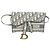 Slim Pouch Oblique Saddle Christian Dior Braun
