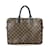 Borsa a tracolla morbida Monogram Macassar Louis Vuitton Marrone Nero - vista 2