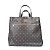 Borsa a Spalla Louis Vuitton Monogram Cuir Tote EW Marrone