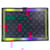 Louis Vuitton Monogram Eclipse Clutch Bag Black Cloth  ref.2107858