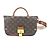 Bolso Tote Vaugirard PM Monograma Louis Vuitton Castaño Roja