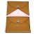 Hermès Hermes Bi-fold Bicolor Calvi Duo Verso Coin Purse Pink Beige - view 7