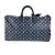 Louis Vuitton Monogram Ink auf dem Kopf Keepall Bandoulière 50 Rot Marineblau - Ansicht 2