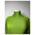 Vintage Issey Miyake plissierter Rollkragenpullover 38/M grün - Ansicht 2