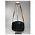 Vintage Courreges Paris Leder Umhängetasche schwarz braun - Ansicht 2