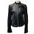 Dolce & Gabbana Black Leather Biker Jacket
