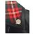 Christopher Kane Lederjacke Schwarz mit Tartan Kragen Biker Jacke Mehrfarben - Ansicht 11
